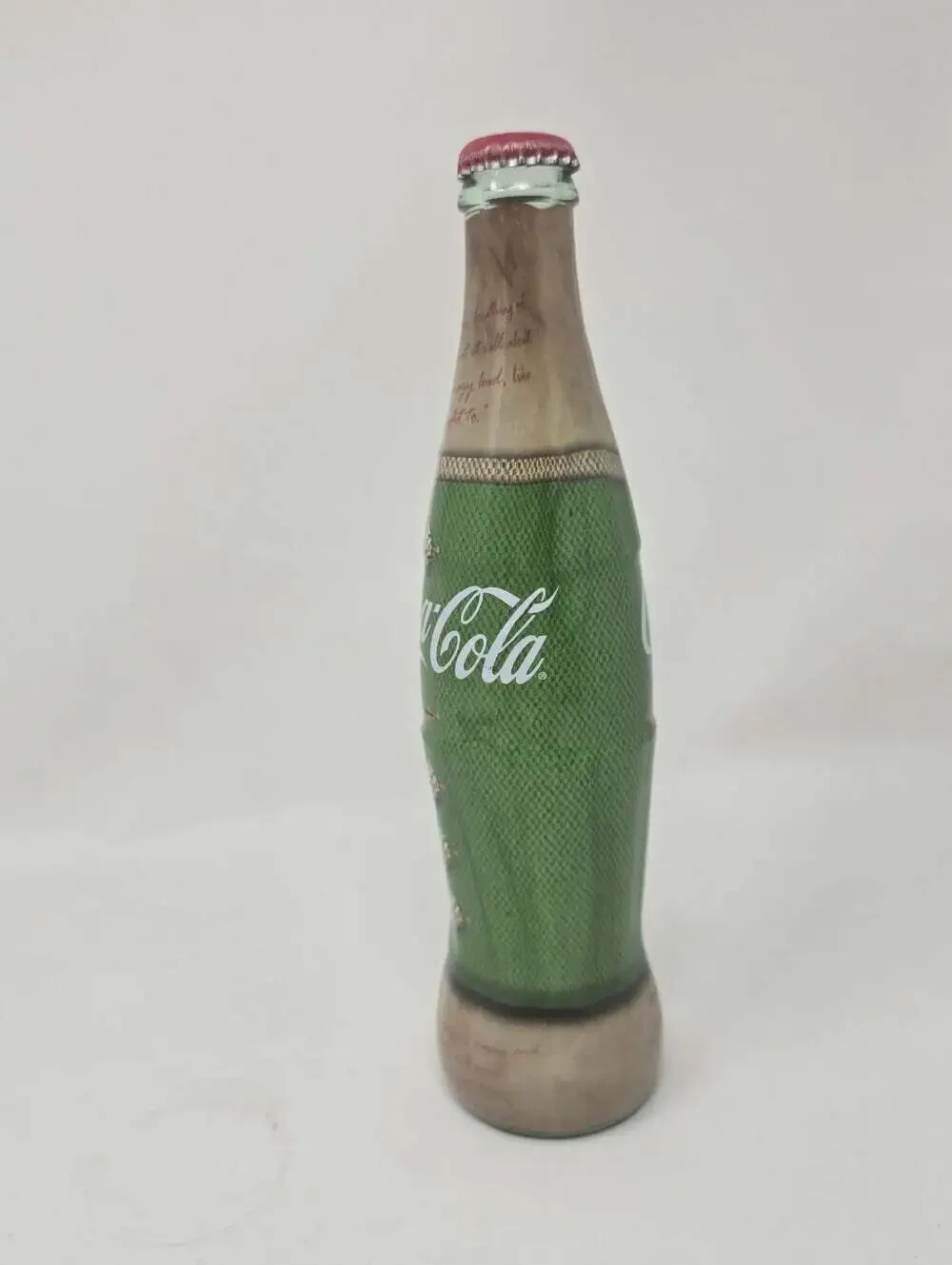 Limited Edition Selena Gomez Coca Cola Glass Bottle Coke 9.5